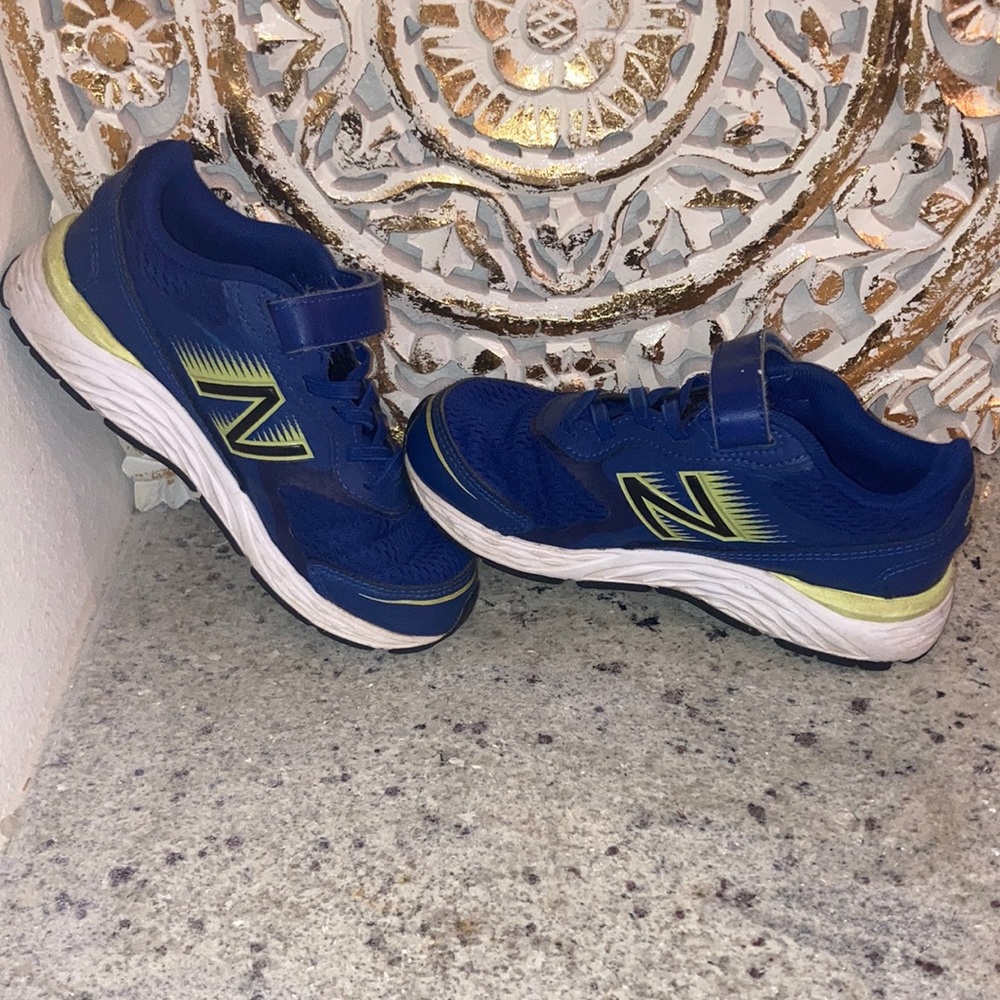 Blue Toddler size 13 New Balance shoes